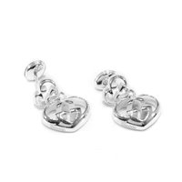 Pendientes Gucci Mujer Love Brit in Plata YBD24648800100U - YBD24648800100U